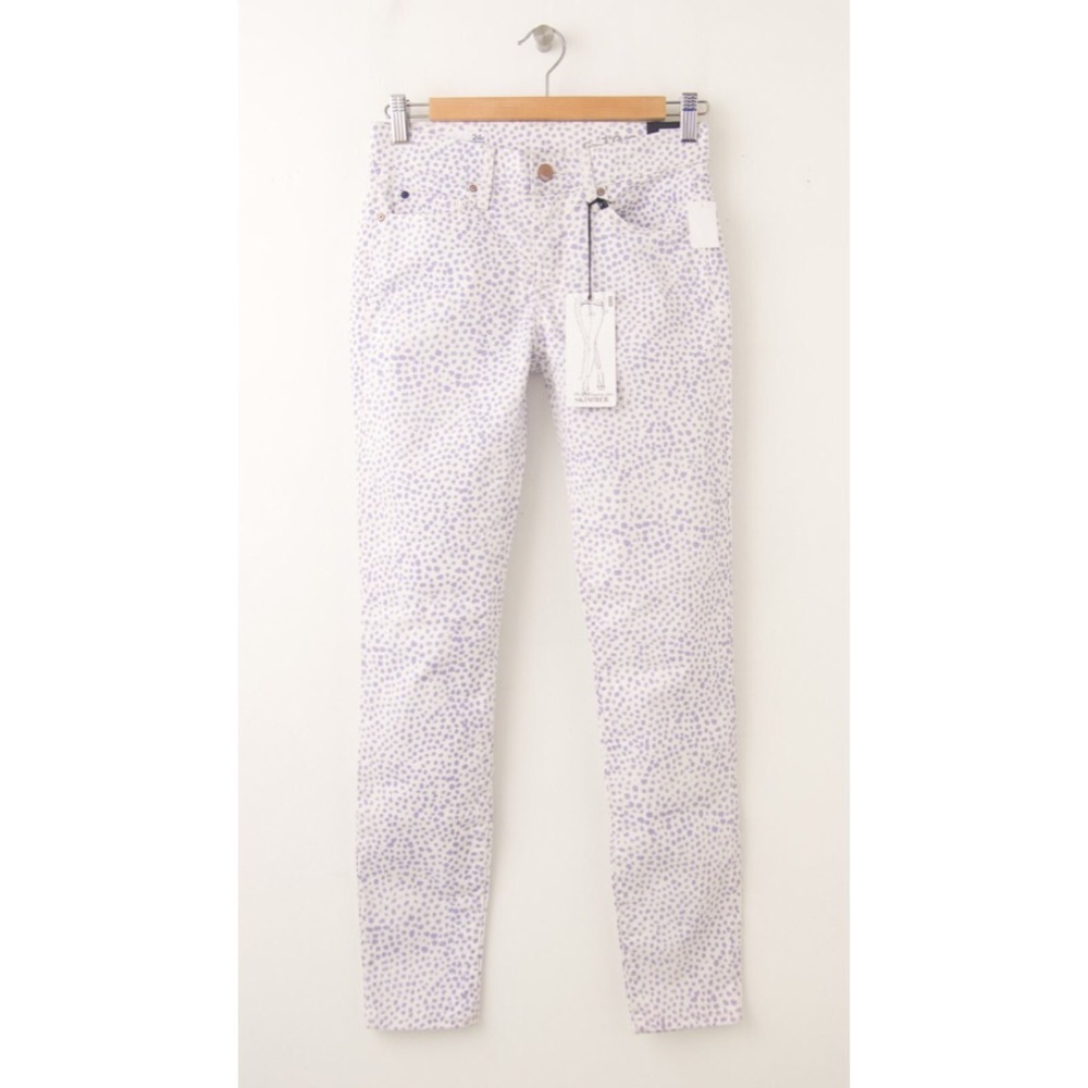 Gap Purple Dot Legging Jeans